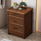Américain de rangement traditionnel coffre en bois commode coffre