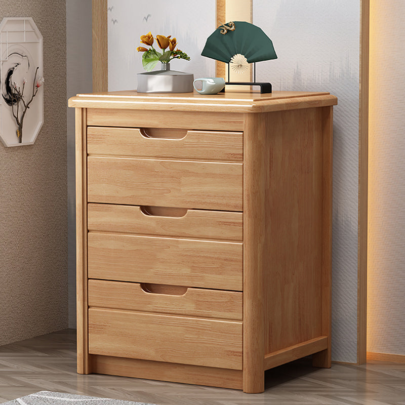 Américain de rangement traditionnel coffre en bois commode coffre