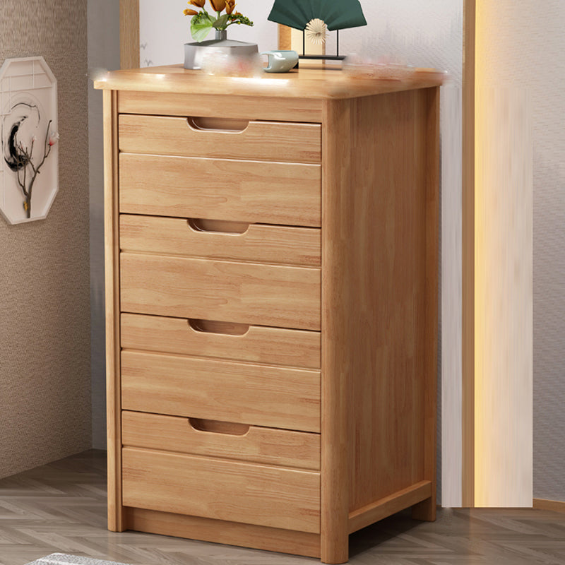 Américain de rangement traditionnel coffre en bois commode coffre