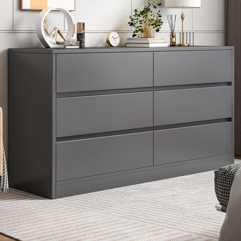 Cassetta portaoggetti contemporanea in legno per camera da letto larga 15,7 pollici