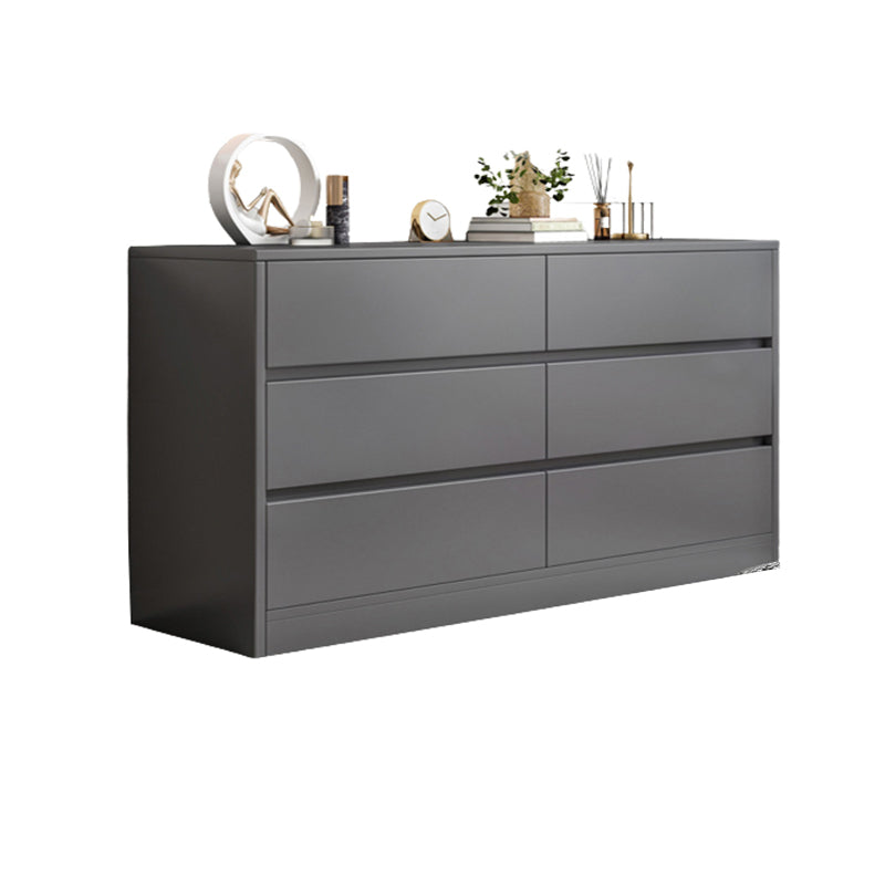 Cassetta portaoggetti contemporanea in legno per camera da letto larga 15,7 pollici