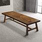 Pine Contemporary Office Desk rechthoekig massief hout schrijfbureau