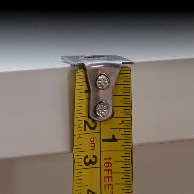 Eigentijdse kantoorbureau ovaal wit hout parsons schrijven bureau