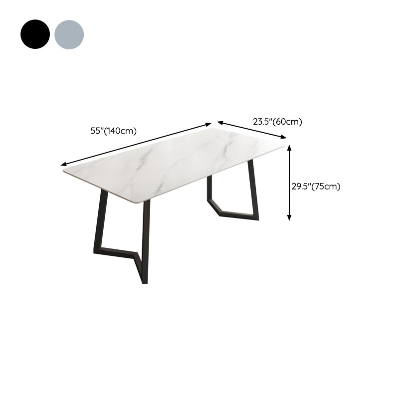 Stone 29.53 "Tall Gaming Desk rechthoekige computerbureau met Parsons Base