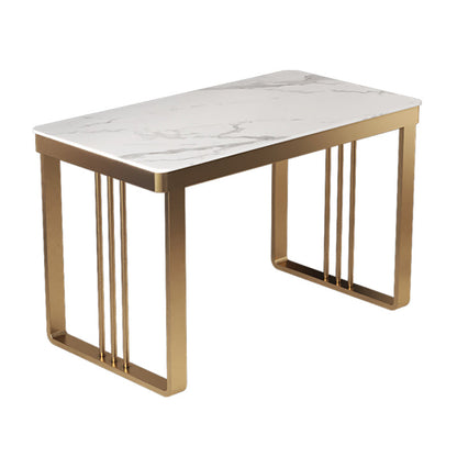 Escritorio de escritura contemporánea escritorio de trineo rectangular para dormitorio