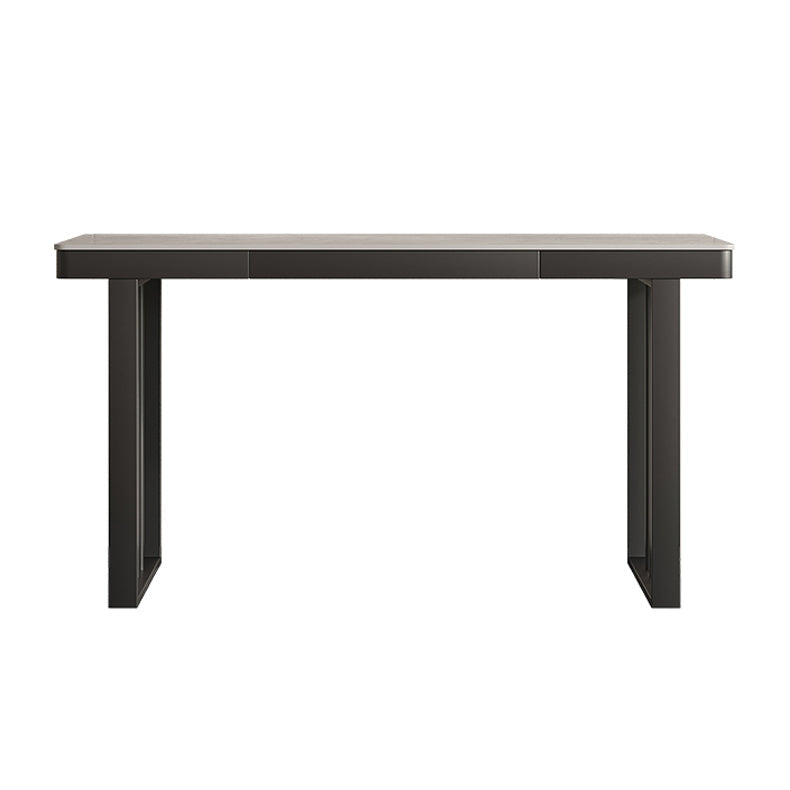 Escritorio de escritura contemporánea escritorio de trineo rectangular para dormitorio