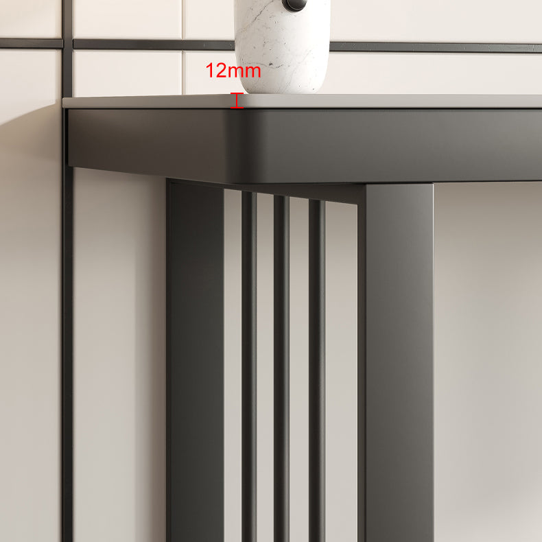 Escritorio de escritura contemporánea escritorio de trineo rectangular para dormitorio