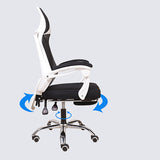 Sedia da scrivania contemporanea Airgrid Black Office sedia