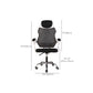 Contemporary Desk Chair Breathable AirGrid Black Office Chair