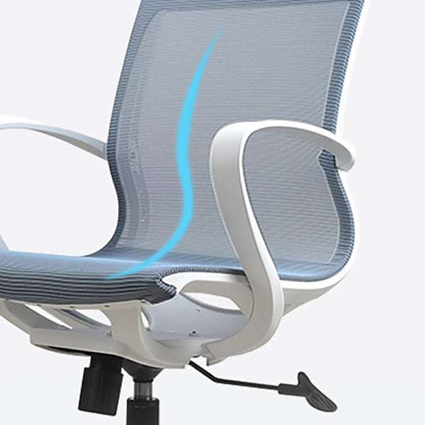 17" Wide Contemporary Desk Chair Breathable AirGrid Office Chair Clearhalo 'furn' 'furn_office_chair' 'Furniture' 'Office Chairs' 'Office Furniture' 'office_chair' 6424152