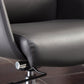 Padded Arms Contemporary Managers Chair Gray Leather Swivel Chair Clearhalo 'furn' 'furn_office_chair' 'Furniture' 'Office Chairs' 'Office Furniture' 'office_chair' 6424207