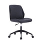 Silla de escritorio moderna Silla de conferencia de madera Silla con respaldo medio con ruedas