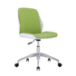Silla de escritorio moderna Silla de conferencia de madera Silla con respaldo medio con ruedas