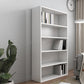 Standard Engineered Wood Book Shelf Contemporary Closed Back Bookshelf
