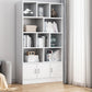 Standard Engineered Wood Book Shelf Contemporary Closed Back Bookshelf