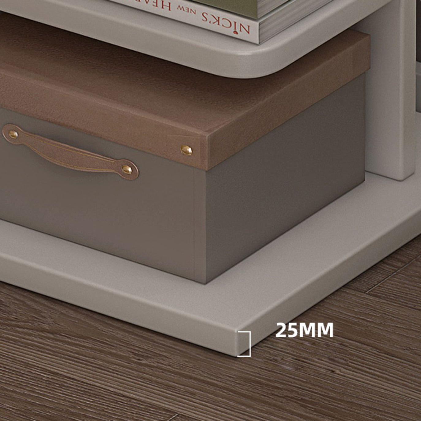 あらゆる部屋のためのモダンな製造されたウッドエタゲレオープンブックシェルフ