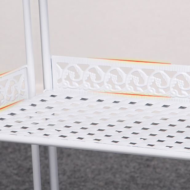 Metal Vertical Book Shelf Etagere Open Shelf Bookcase for Home