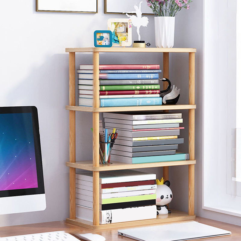 Standard Contemporary Shelf Bookcase Engineered Wood Open Bookcase