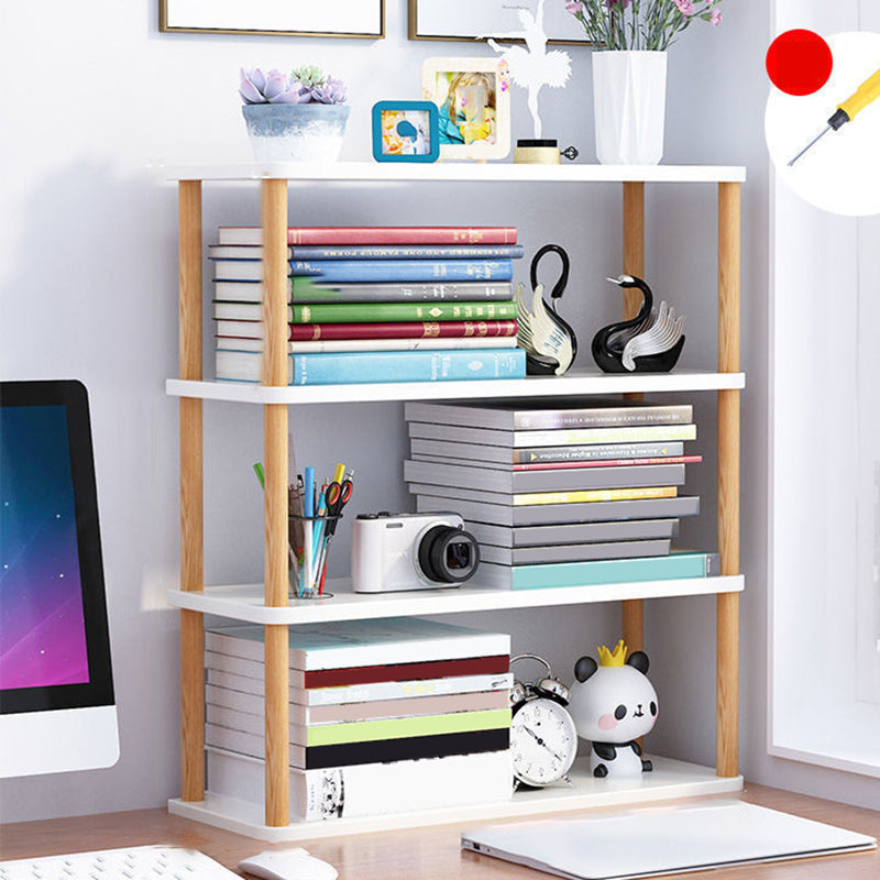 Standard Contemporary Shelf Bookcase Engineered Wood Open Bookcase