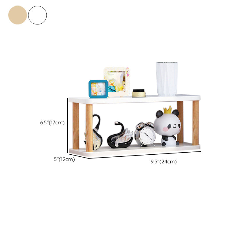 Standard Contemporary Shelf Bookcase Engineered Wood Open Bookcase