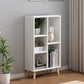 Scandinavian 9-inch Wide Cube Bookshelf Wood Home Floor Type Bookcase