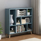 Scandinavian 9-inch Wide Cube Bookshelf Wood Home Floor Type Bookcase