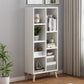 Scandinavian 9-inch Wide Cube Bookshelf Wood Home Floor Type Bookcase