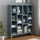 Scandinavian 9-inch Wide Cube Bookshelf Wood Home Floor Type Bookcase
