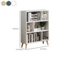 Scandinavian 9-inch Wide Cube Bookshelf Wood Home Floor Type Bookcase