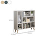 Scandinavian 9-inch Wide Cube Bookshelf Wood Home Floor Type Bookcase