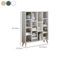 Scandinavian 9-inch Wide Cube Bookshelf Wood Home Floor Type Bookcase