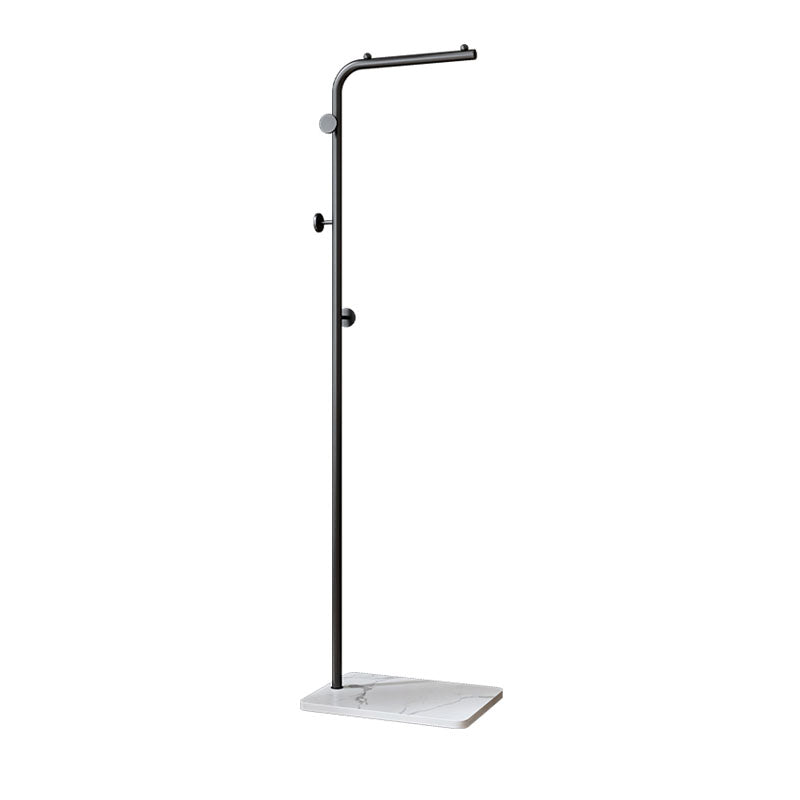 Modern Hall Tree Color sólido 4 ganchos de abrigo Pastilla de capa de metal para dormitorio