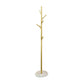 Contemporary Metal Hall Stand Free Standing with Hooks Coat Hanger