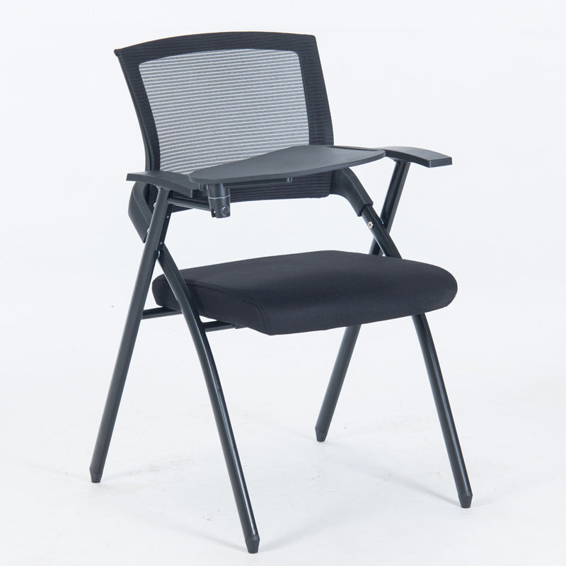 Contemporary Swivel Rolling Office Chair Mesh Arms Included Task Chair With Writing Pad 1 Piece Casters Not Included Clearhalo 'furn' 'furn_office_chair' 'Furniture' 'Office Chairs' 'Office Furniture' 'office_chair' 6425405