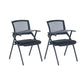 Contemporary Swivel Rolling Office Chair Mesh Arms Included Task Chair With Writing Pad 2 Piece Set Casters Not Included Clearhalo 'furn' 'furn_office_chair' 'Furniture' 'Office Chairs' 'Office Furniture' 'office_chair' 6425417