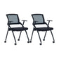 Contemporary Swivel Rolling Office Chair Mesh Arms Included Task Chair Without Writing Pad 2 Piece Set Casters Included Clearhalo 'furn' 'furn_office_chair' 'Furniture' 'Office Chairs' 'Office Furniture' 'office_chair' 6425425