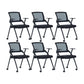 Contemporary Swivel Rolling Office Chair Mesh Arms Included Task Chair Without Writing Pad 6 Piece Set Casters Included Clearhalo 'furn' 'furn_office_chair' 'Furniture' 'Office Chairs' 'Office Furniture' 'office_chair' 6425429