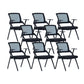 Contemporary Swivel Rolling Office Chair Mesh Arms Included Task Chair Without Writing Pad 8 Piece Set Casters Not Included Clearhalo 'furn' 'furn_office_chair' 'Furniture' 'Office Chairs' 'Office Furniture' 'office_chair' 6425436