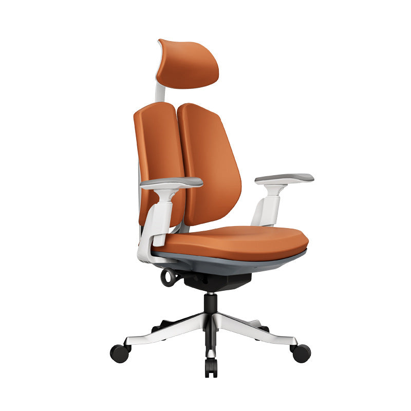 Silla ergonómica moderna para oficina en casa, silla giratoria con brazos ajustables