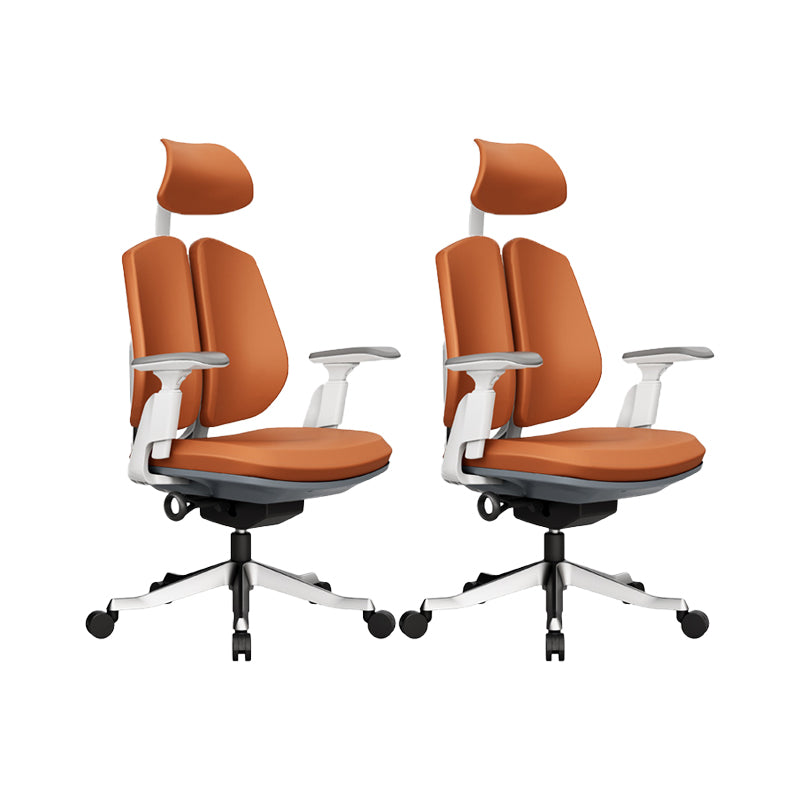 Silla ergonómica moderna para oficina en casa, silla giratoria con brazos ajustables