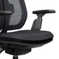 Silla ergonómica moderna para oficina en casa, silla giratoria con brazos ajustables