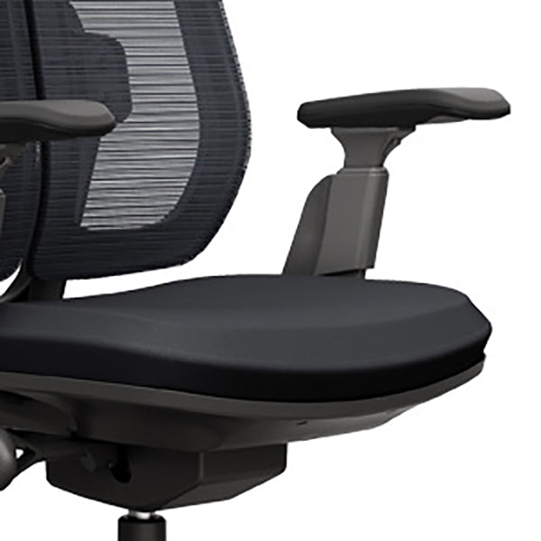 Silla ergonómica moderna para oficina en casa, silla giratoria con brazos ajustables