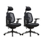 Silla ergonómica moderna para oficina en casa, silla giratoria con brazos ajustables