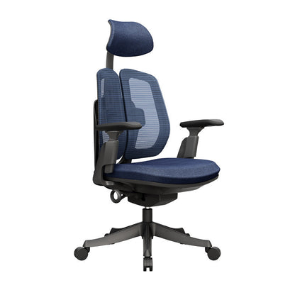 Silla ergonómica moderna para oficina en casa, silla giratoria con brazos ajustables