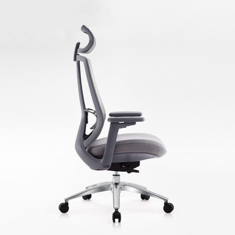 Mesh Swivel Ergonomic Chair Fixed Arms Adjustable Seat Height Office Chair Clearhalo 'furn' 'furn_office_chair' 'Furniture' 'Office Chairs' 'Office Furniture' 'office_chair' 6425491