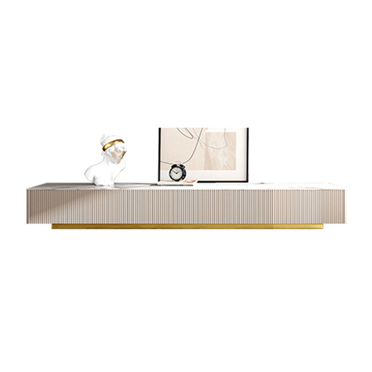 Contemporary Media Console TV Stand Stone TV Stand with 5 Drawers 47.2"L x 15.7"W x 11.8"H Clearhalo 'furn' 'furn_tv_stands_entertainment_centers' 'Furniture' 'Living Room Furniture' 'TV Stands & Entertainment Centers' 'TV Stands & Media Storage Furniture' 'tv_stands_entertainment_centers' 6425979