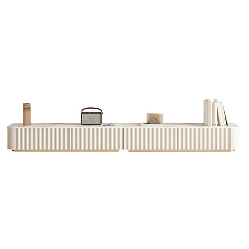 Contemporary Media Console TV Stand Stone TV Stand with 5 Drawers Clearhalo 'furn' 'furn_tv_stands_entertainment_centers' 'Furniture' 'Living Room Furniture' 'TV Stands & Entertainment Centers' 'TV Stands & Media Storage Furniture' 'tv_stands_entertainment_centers' 6425985