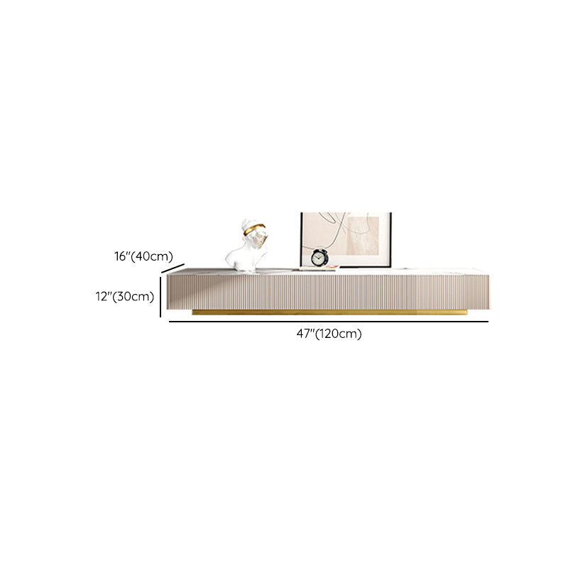 Contemporary Media Console TV Stand Stone TV Stand with 5 Drawers Clearhalo 'furn' 'furn_tv_stands_entertainment_centers' 'Furniture' 'Living Room Furniture' 'TV Stands & Entertainment Centers' 'TV Stands & Media Storage Furniture' 'tv_stands_entertainment_centers' 6425996