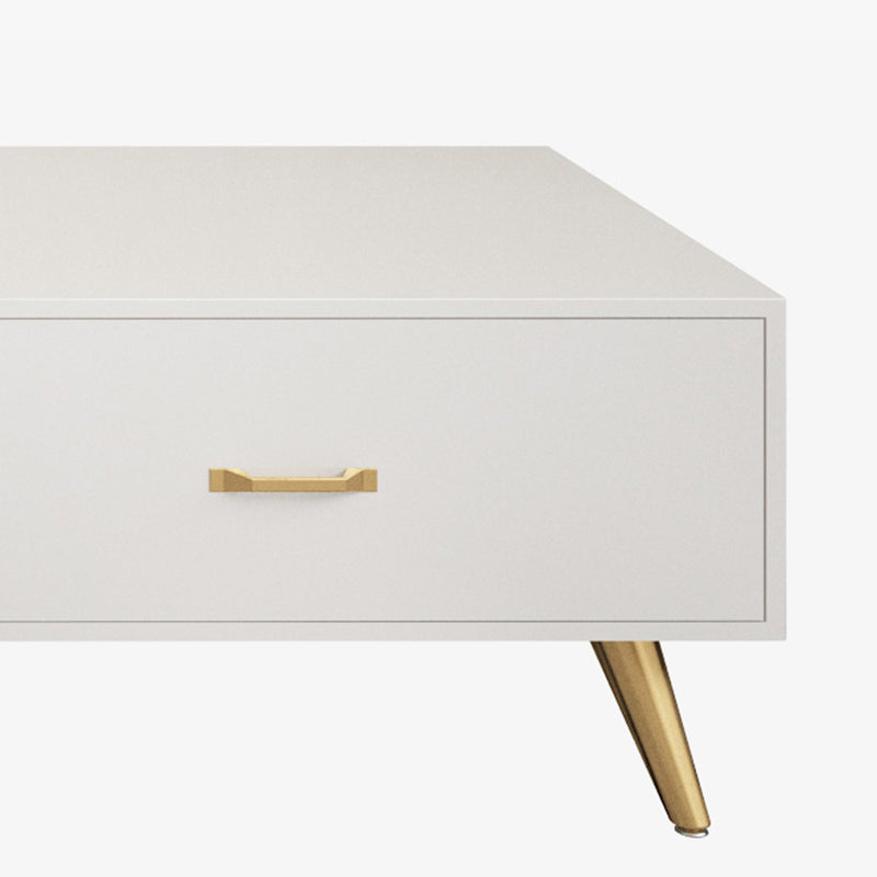 Glam Style TV Stand White Colour Enclosed Storage TV Console with Cabinet Clearhalo 'furn' 'furn_tv_stands_entertainment_centers' 'Furniture' 'Living Room Furniture' 'TV Stands & Entertainment Centers' 'TV Stands & Media Storage Furniture' 'tv_stands_entertainment_centers' 6426021