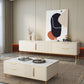 Rectangle Enclosed Storage TV Stand Luxury Sintered Stone Home Stand Console Clearhalo 'furn' 'furn_tv_stands_entertainment_centers' 'Furniture' 'Living Room Furniture' 'TV Stands & Entertainment Centers' 'TV Stands & Media Storage Furniture' 'tv_stands_entertainment_centers' 6426072